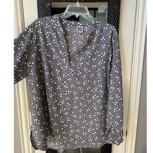 Anne Klein Flowery Blouse
